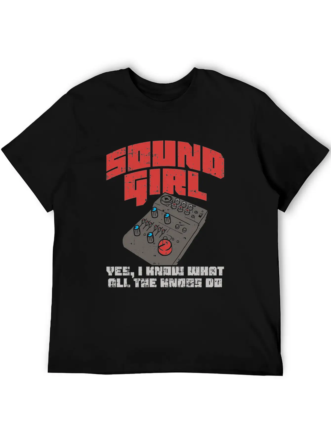 Techno Audio Engineer T Shirt Dj Woman Gift Idea Unisex Short Sleeve Soft Cotton T-Shirt – Casual Everyday Wear