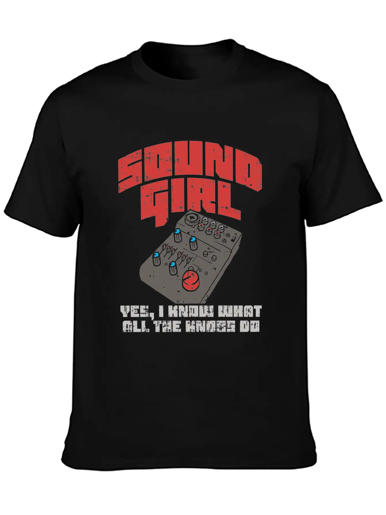 Techno Audio Engineer T Shirt Dj Woman Gift Idea Unisex Short Sleeve Soft Cotton T-Shirt – Casual Everyday Wear
