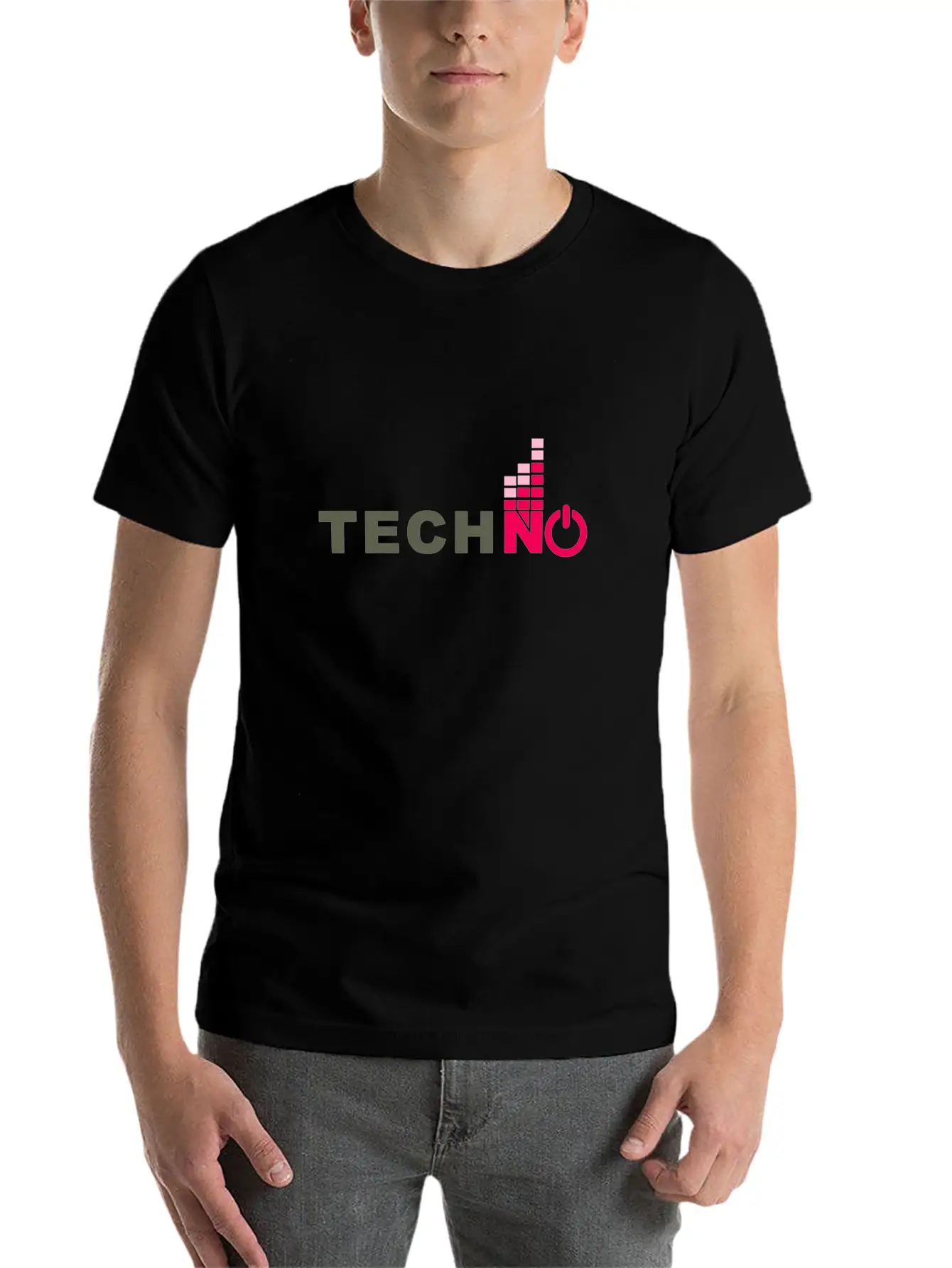 Techno Basic Graphic T-Shirt – Daily Comfort In Soft Cotton