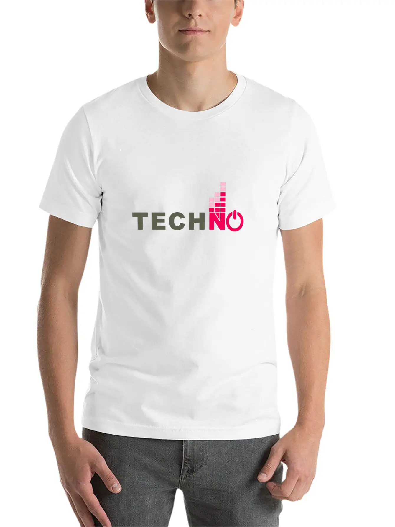 Techno Basic Graphic T-Shirt – Daily Comfort In Soft Cotton