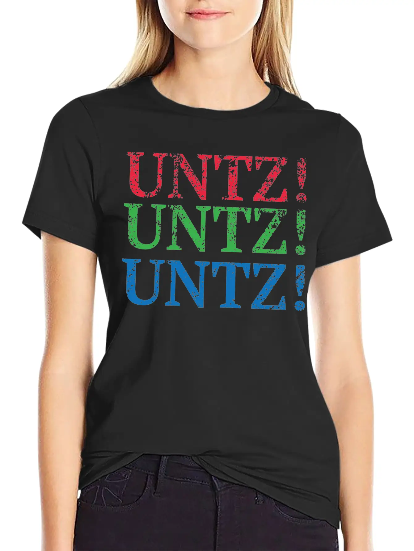 Techno Festival Untz Untz Untz Timeless Short Sleeve Tee – Comfy And Minimalist Design