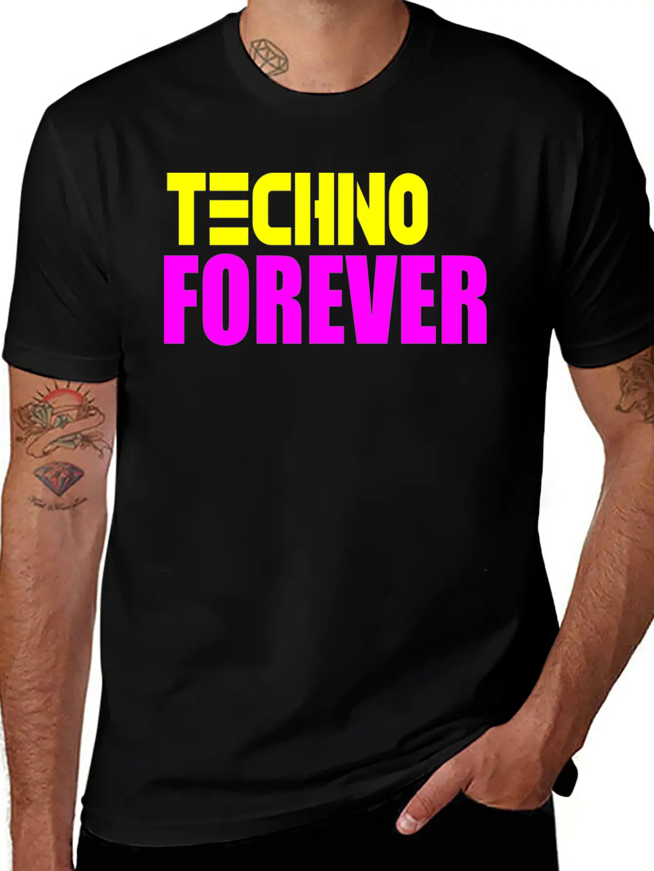 Techno Forever Timeless Short Sleeve Tee – Comfy And Minimalist Design