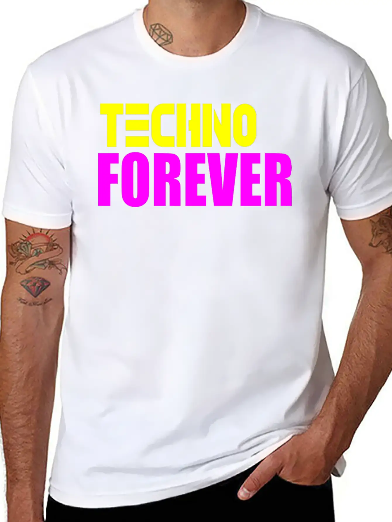 Techno Forever Timeless Short Sleeve Tee – Comfy And Minimalist Design