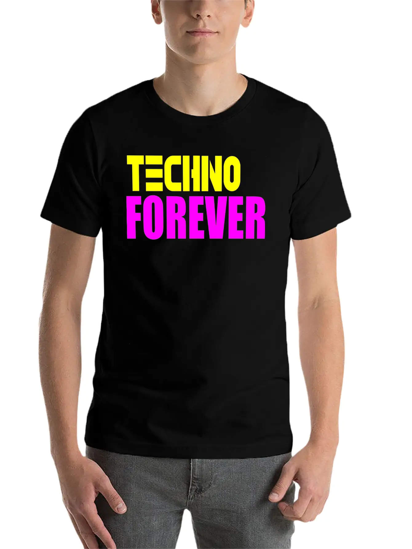 Techno Forever Timeless Short Sleeve Tee – Comfy And Minimalist Design