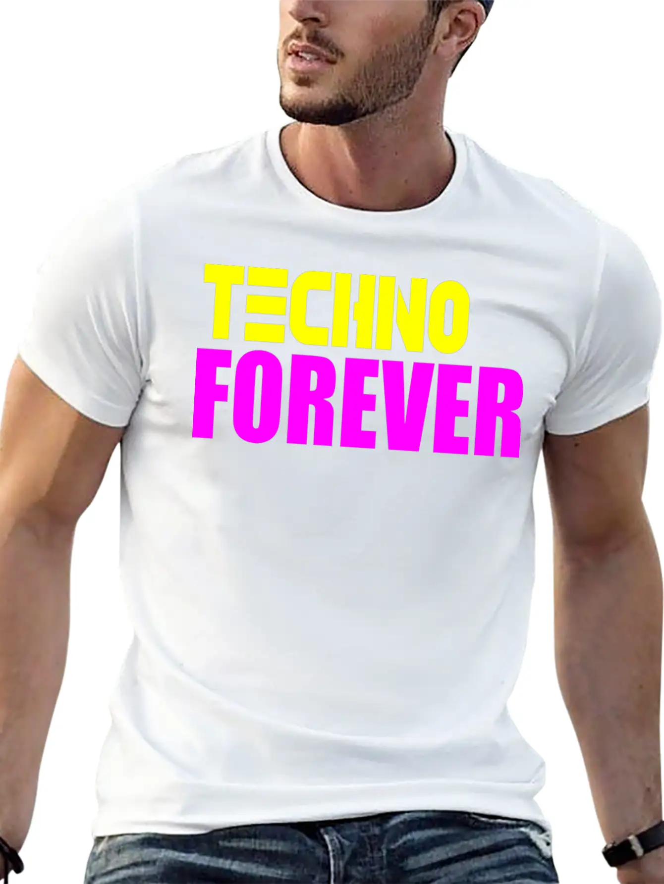 Techno Forever Timeless Short Sleeve Tee – Comfy And Minimalist Design