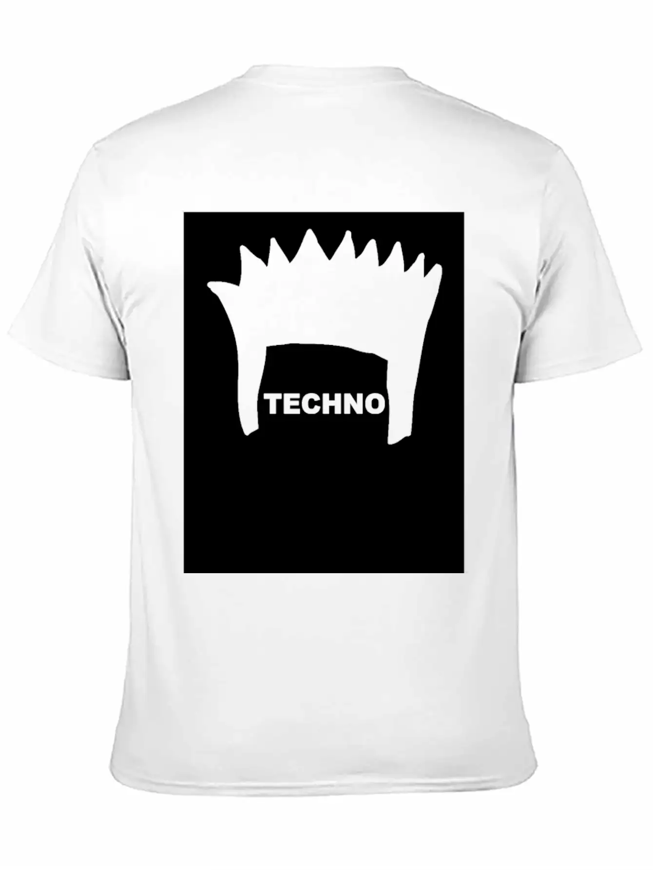 Techno Hair Underground Minimal Techno Minimal Stylish Everyday T-Shirt – Unisex Basic Cotton Tee