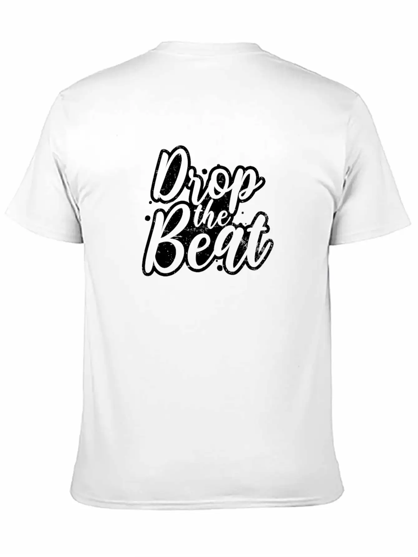 Techno House Drop The Beat Comfortable Minimalist Graphic Tee – Summer Style Essential