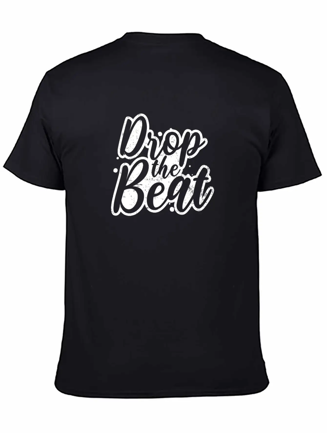 Techno House Drop The Beat Comfortable Minimalist Graphic Tee – Summer Style Essential