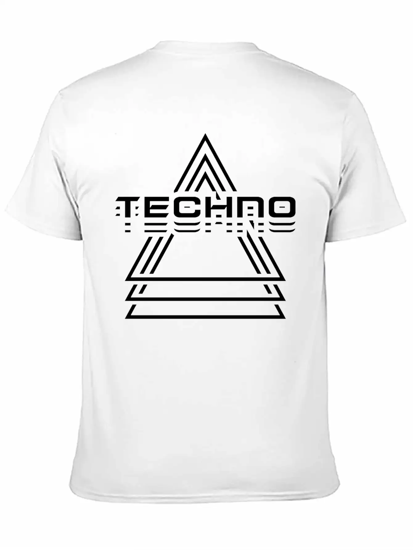 Techno Music Electronic Sound Dance Beat Bass Unisex Short Sleeve Soft Cotton T-Shirt – Casual Everyday Wear