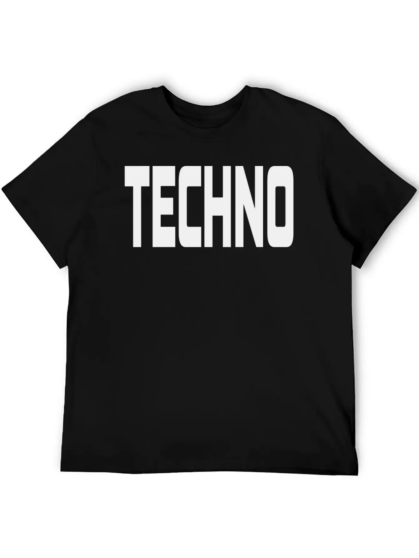 Techno Unisex Casual T-Shirt – Clean Design For Daily Comfort