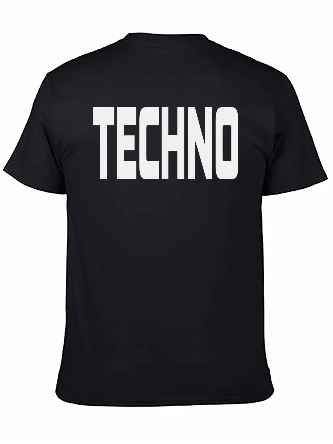 Techno Unisex Casual T-Shirt – Clean Design For Daily Comfort