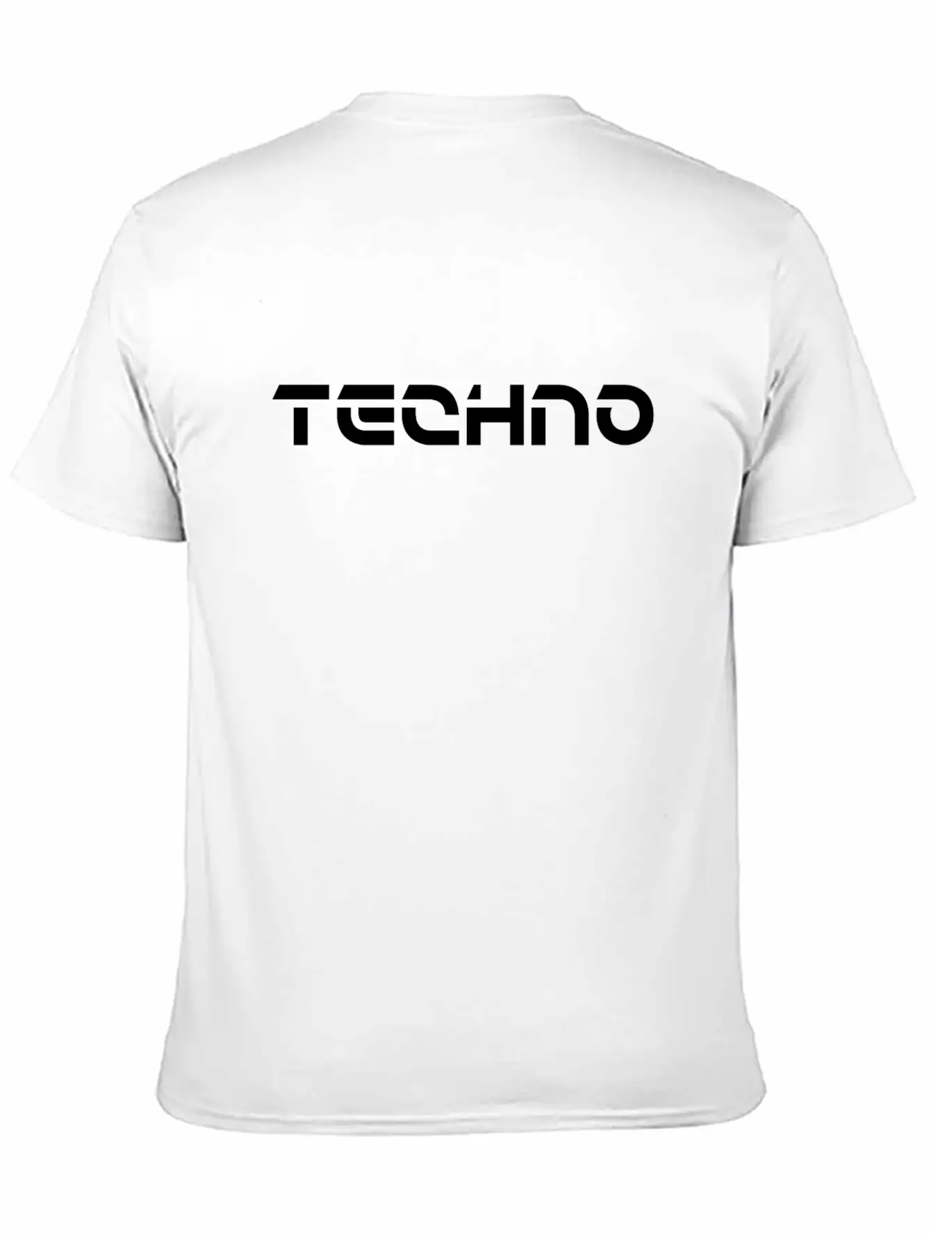 Techno Unisex Short Sleeve Soft Cotton T-Shirt – Casual Everyday Wear
