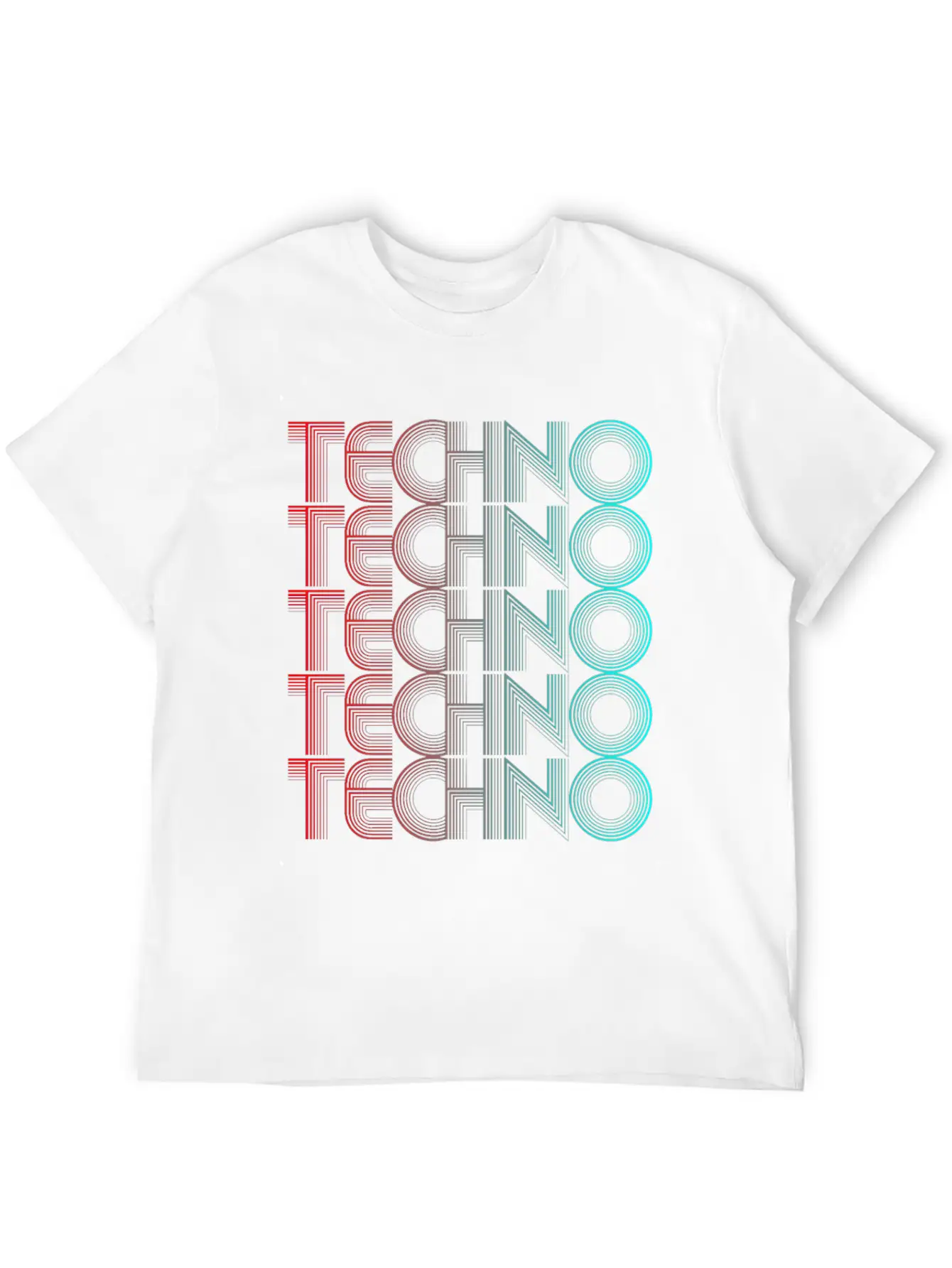 Techno Vaporwave Techno House Music EDM Lover DJ Basic Graphic T-Shirt – Daily Comfort In Soft Cotton
