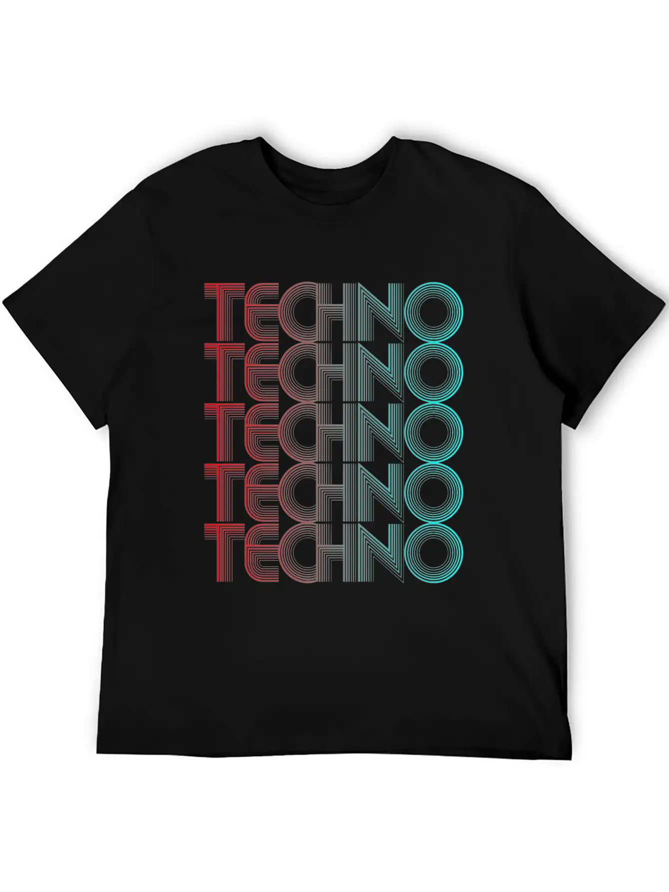 Techno Vaporwave Techno House Music EDM Lover DJ Basic Graphic T-Shirt – Daily Comfort In Soft Cotton