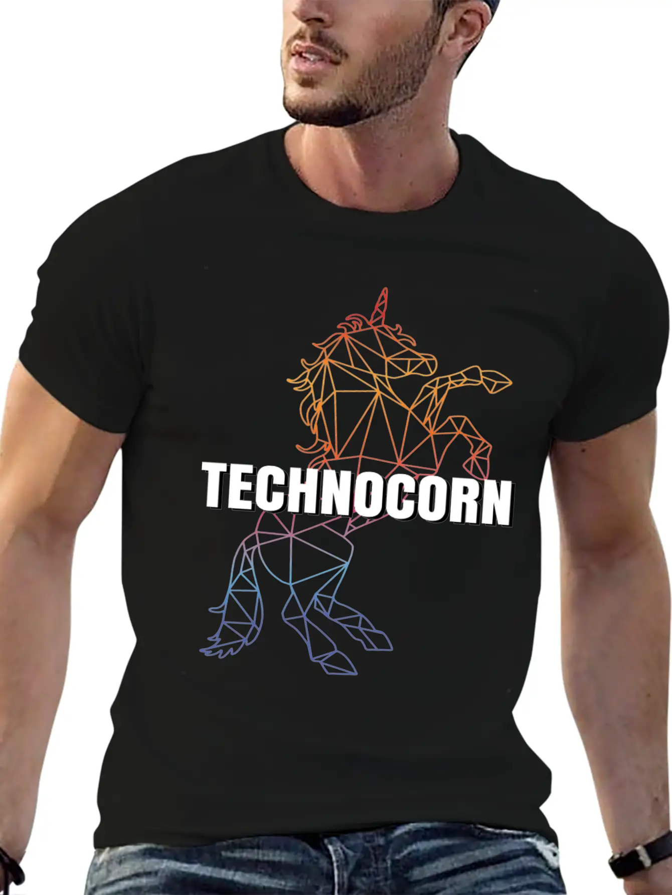 Technocorn Festival EDM Music Comfortable Minimalist Graphic Tee – Summer Style Essential