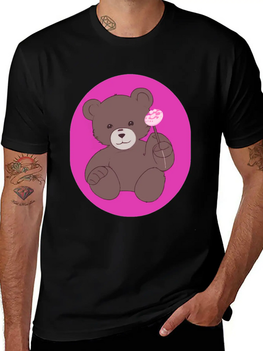 Teddy Bear Stylish Everyday T-Shirt – Unisex Basic Cotton Tee