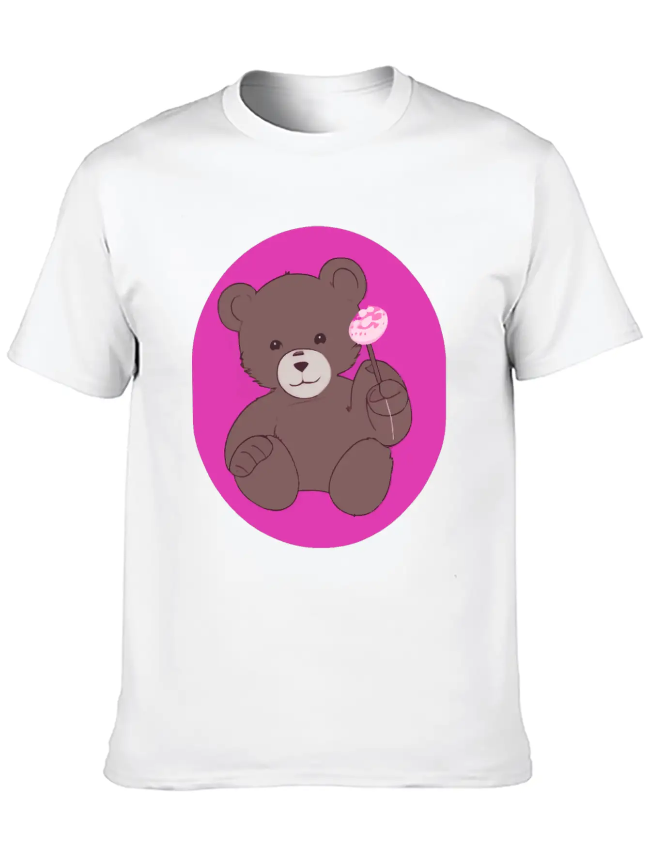 Teddy Bear Stylish Everyday T-Shirt – Unisex Basic Cotton Tee