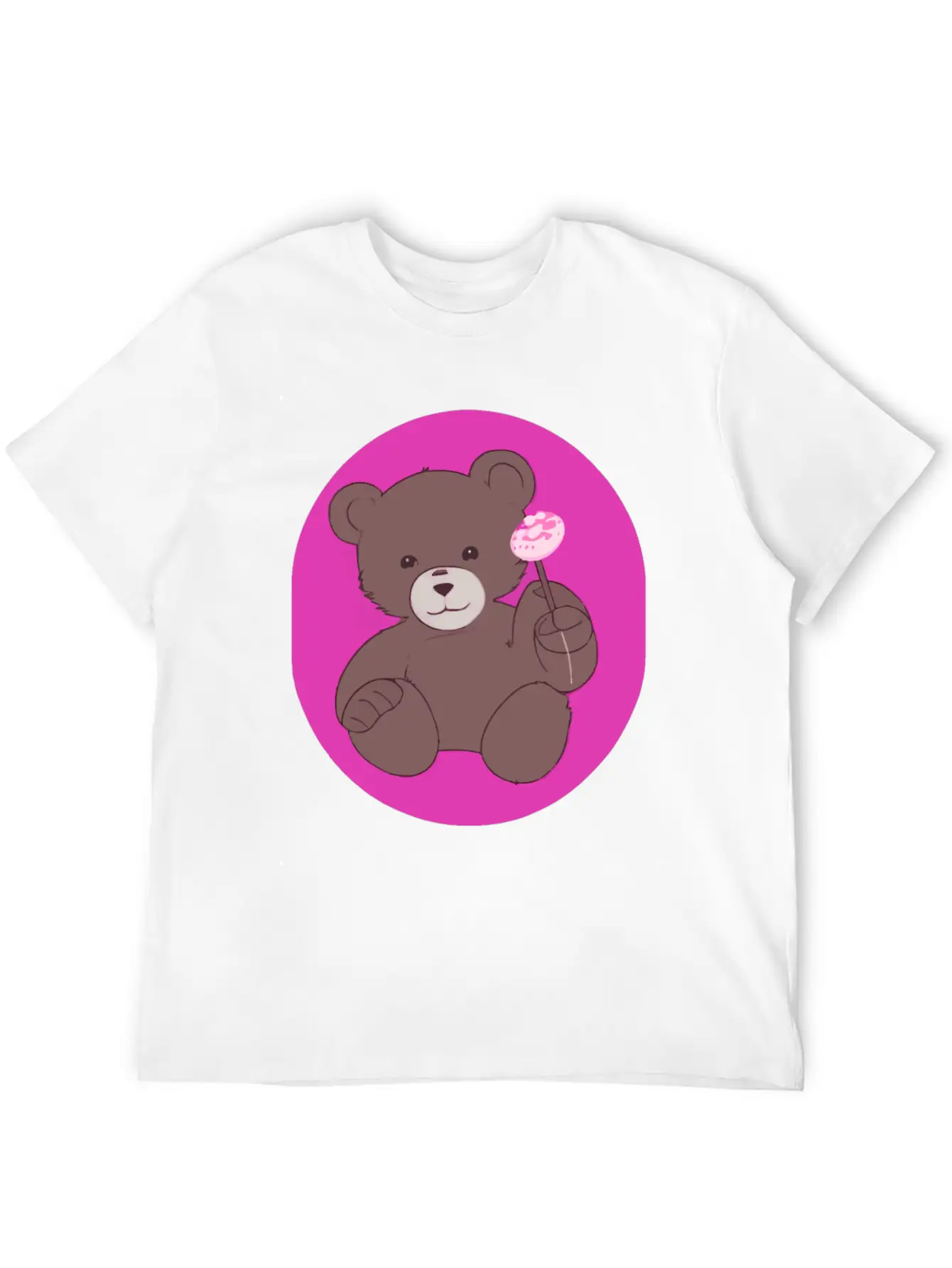 Teddy Bear Stylish Everyday T-Shirt – Unisex Basic Cotton Tee