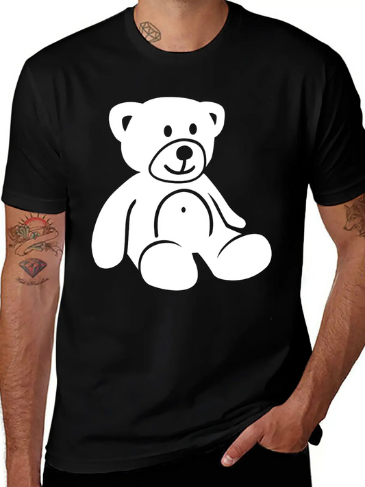 Teddy Essential Unisex Summer Tee – Soft Cotton Casual Fit