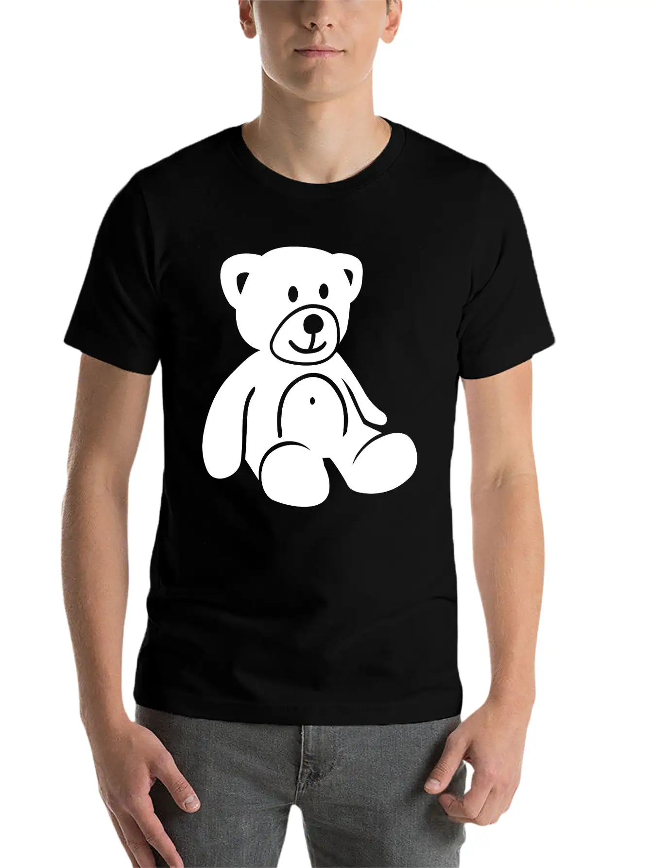 Teddy Essential Unisex Summer Tee – Soft Cotton Casual Fit
