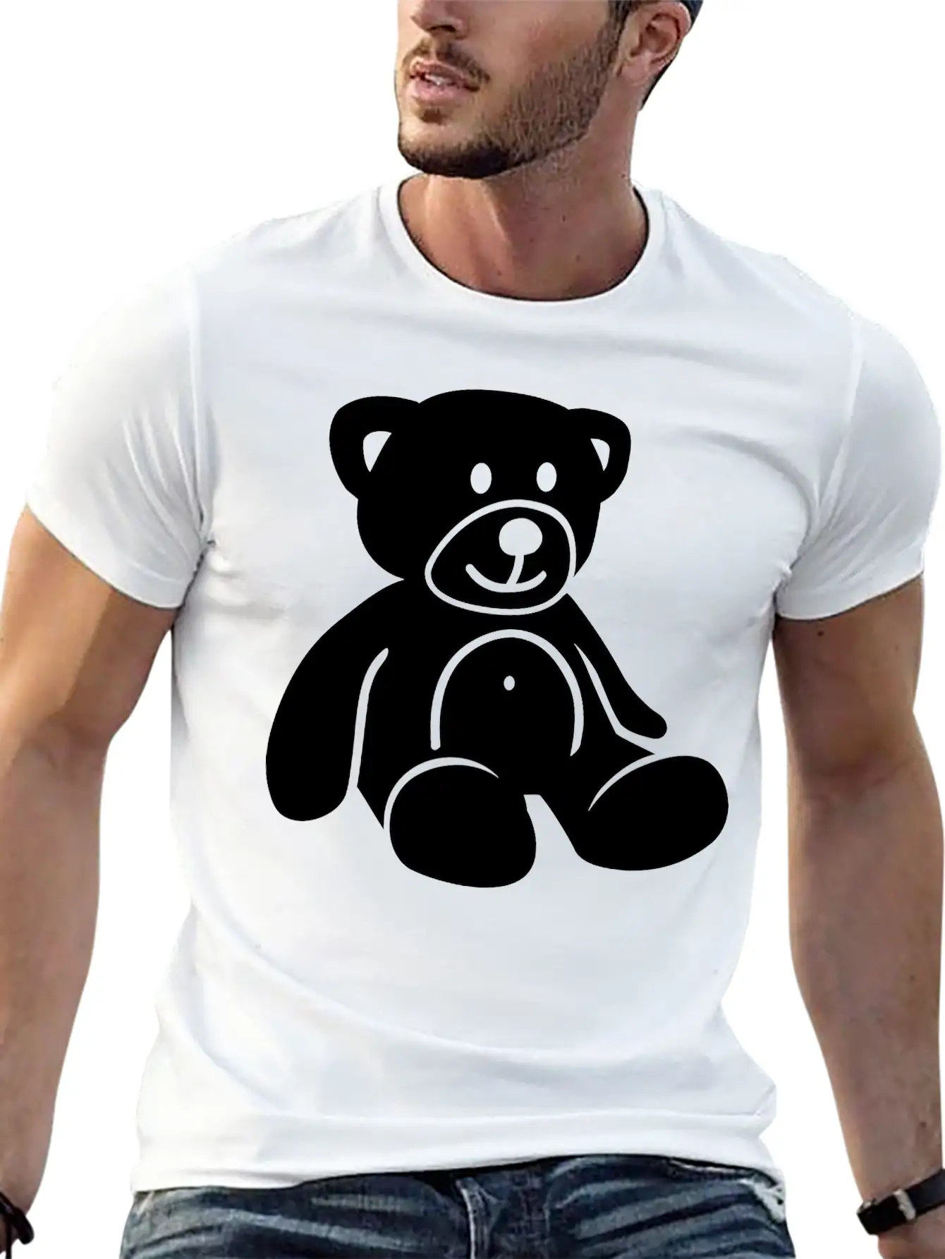 Teddy Essential Unisex Summer Tee – Soft Cotton Casual Fit