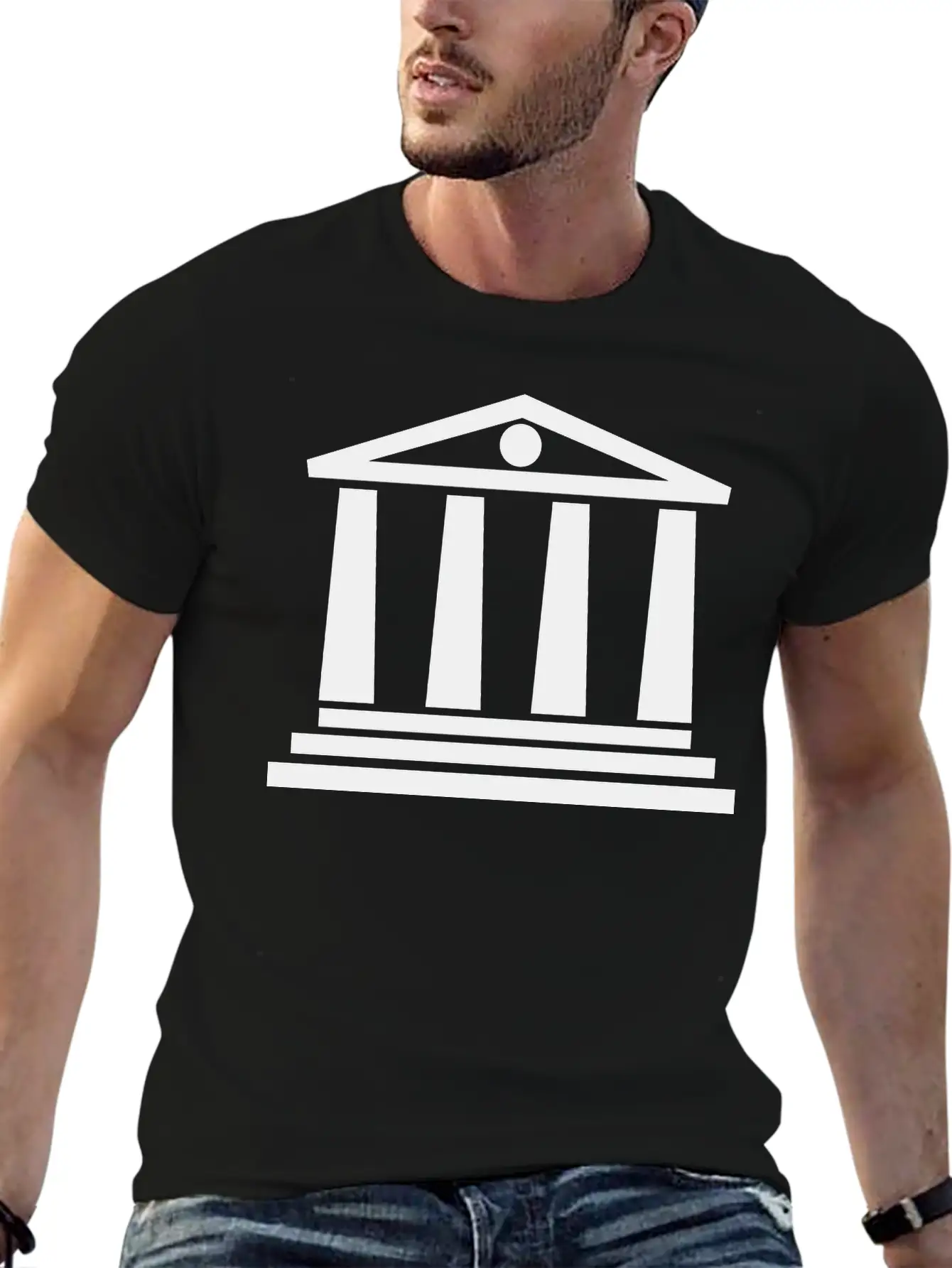 Tempel Basic Graphic T-Shirt – Daily Comfort In Soft Cotton