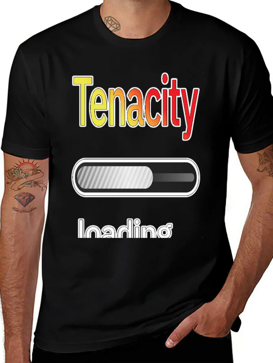 Tenacity Unisex Short Sleeve Soft Cotton T-Shirt – Casual Everyday Wear