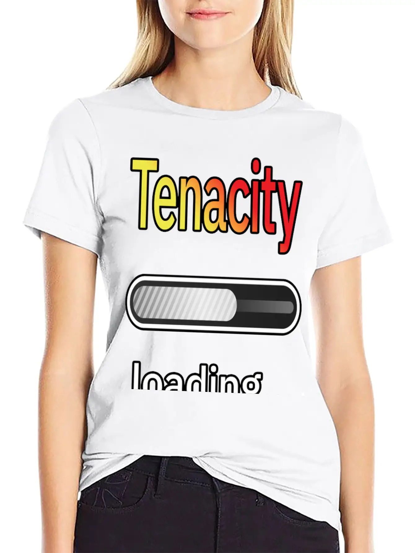 Tenacity Unisex Short Sleeve Soft Cotton T-Shirt – Casual Everyday Wear