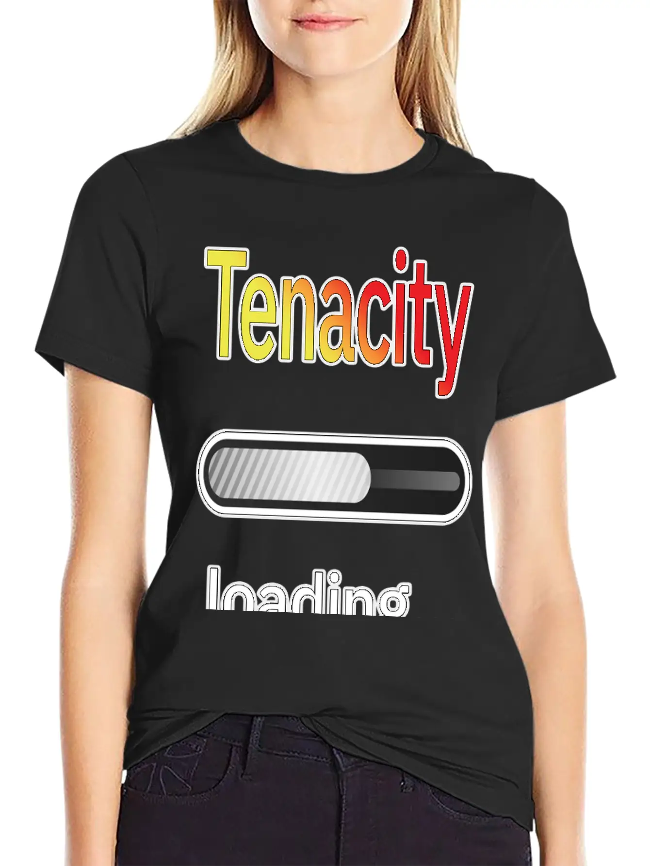 Tenacity Unisex Short Sleeve Soft Cotton T-Shirt – Casual Everyday Wear
