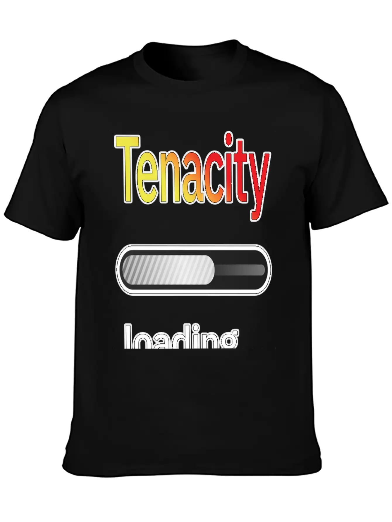 Tenacity Unisex Short Sleeve Soft Cotton T-Shirt – Casual Everyday Wear
