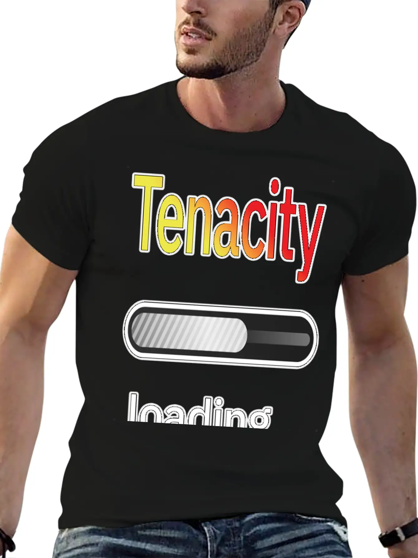 Tenacity Unisex Short Sleeve Soft Cotton T-Shirt – Casual Everyday Wear