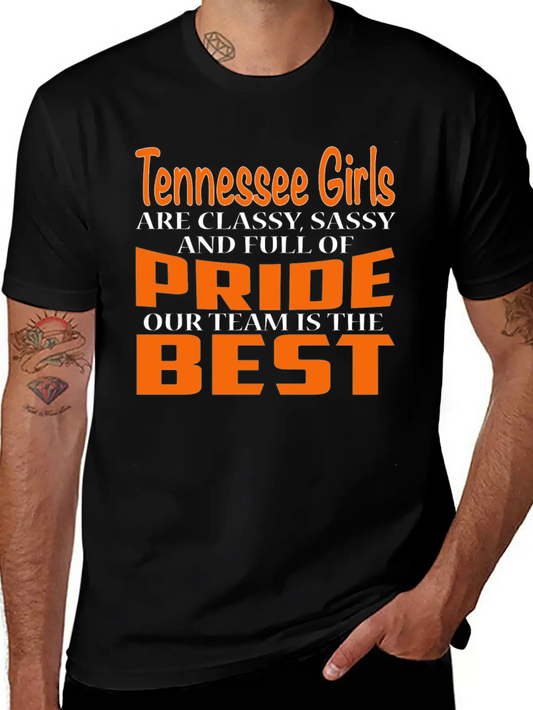 Tennessee Tennessee Girls Classy Sassy And Relaxed Everyday Tee – Lightweight And Durable Cotton
