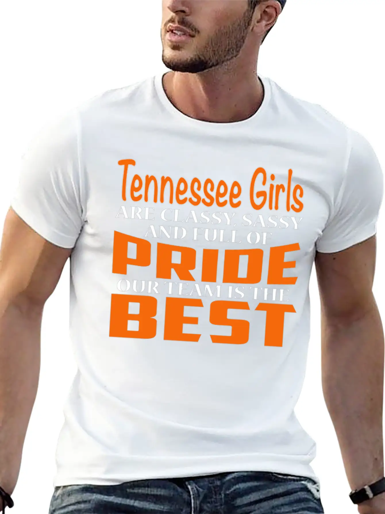 Tennessee Tennessee Girls Classy Sassy And Relaxed Everyday Tee – Lightweight And Durable Cotton