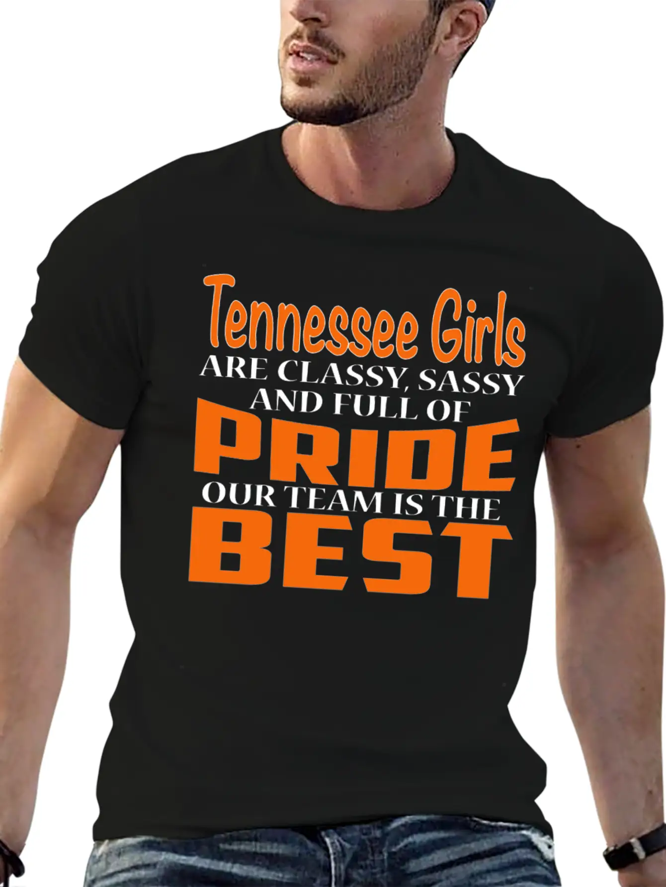 Tennessee Tennessee Girls Classy Sassy And Relaxed Everyday Tee – Lightweight And Durable Cotton