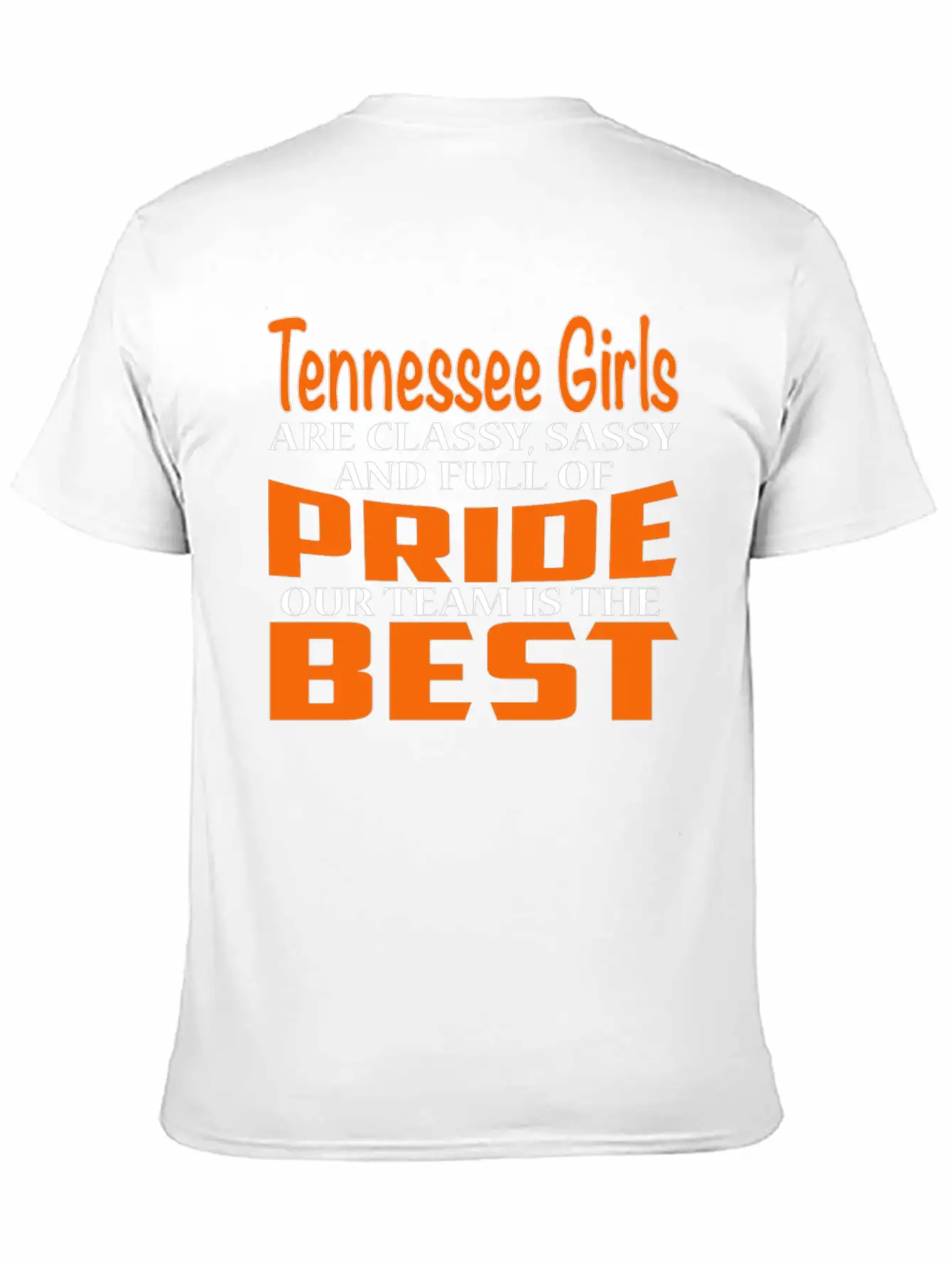 Tennessee Tennessee Girls Classy Sassy And Relaxed Everyday Tee – Lightweight And Durable Cotton