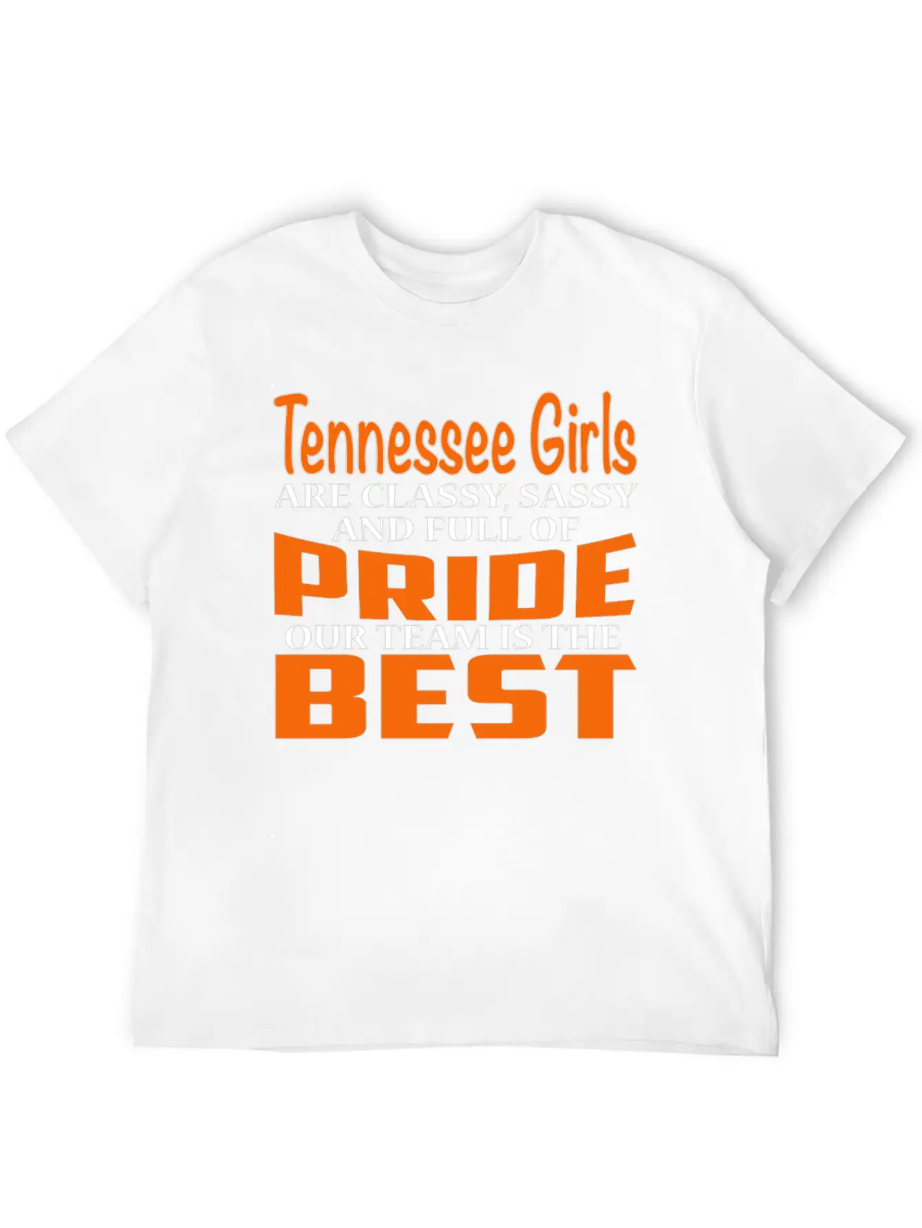 Tennessee Tennessee Girls Classy Sassy And Relaxed Everyday Tee – Lightweight And Durable Cotton