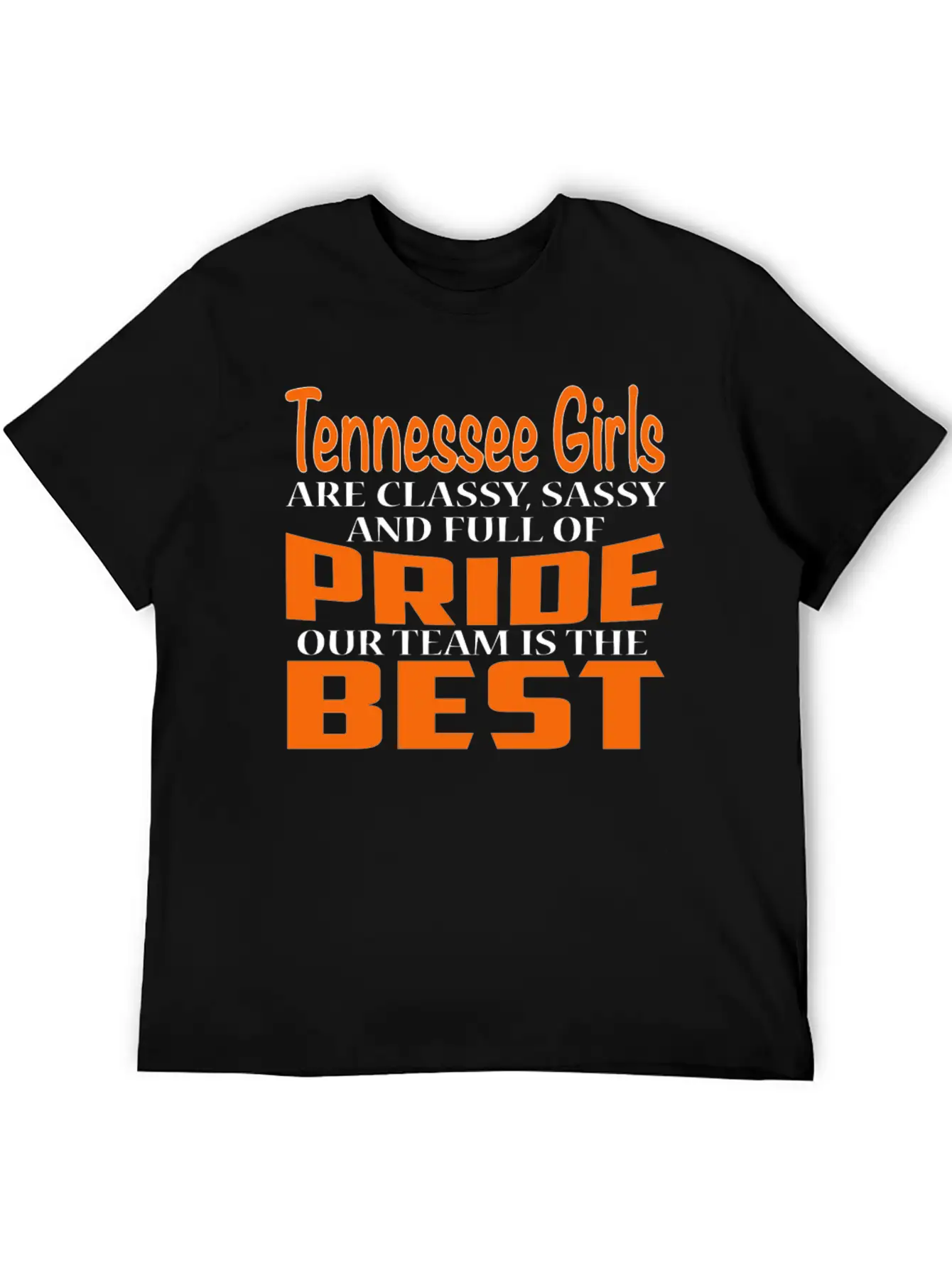 Tennessee Tennessee Girls Classy Sassy And Relaxed Everyday Tee – Lightweight And Durable Cotton