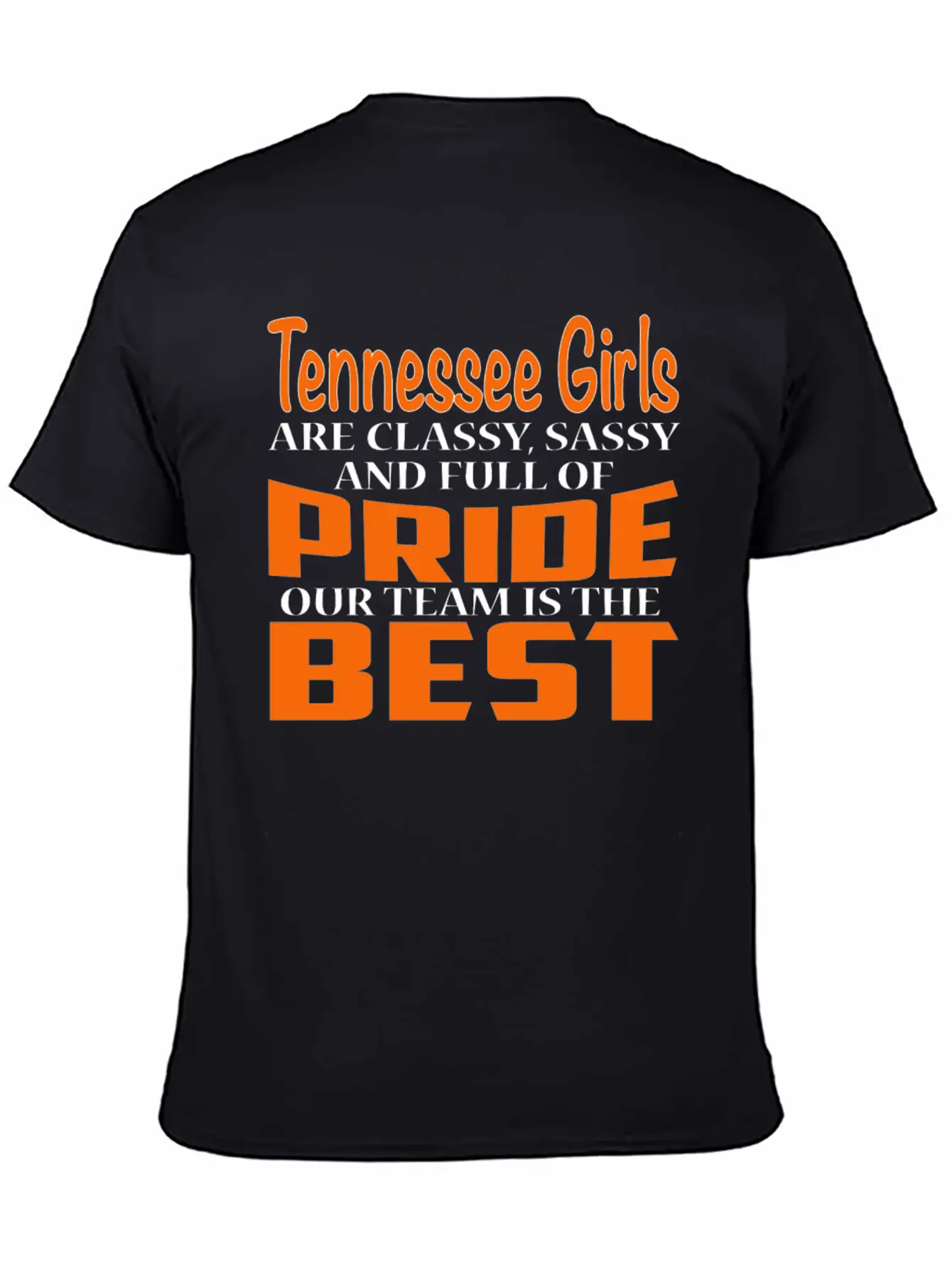Tennessee Tennessee Girls Classy Sassy And Relaxed Everyday Tee – Lightweight And Durable Cotton