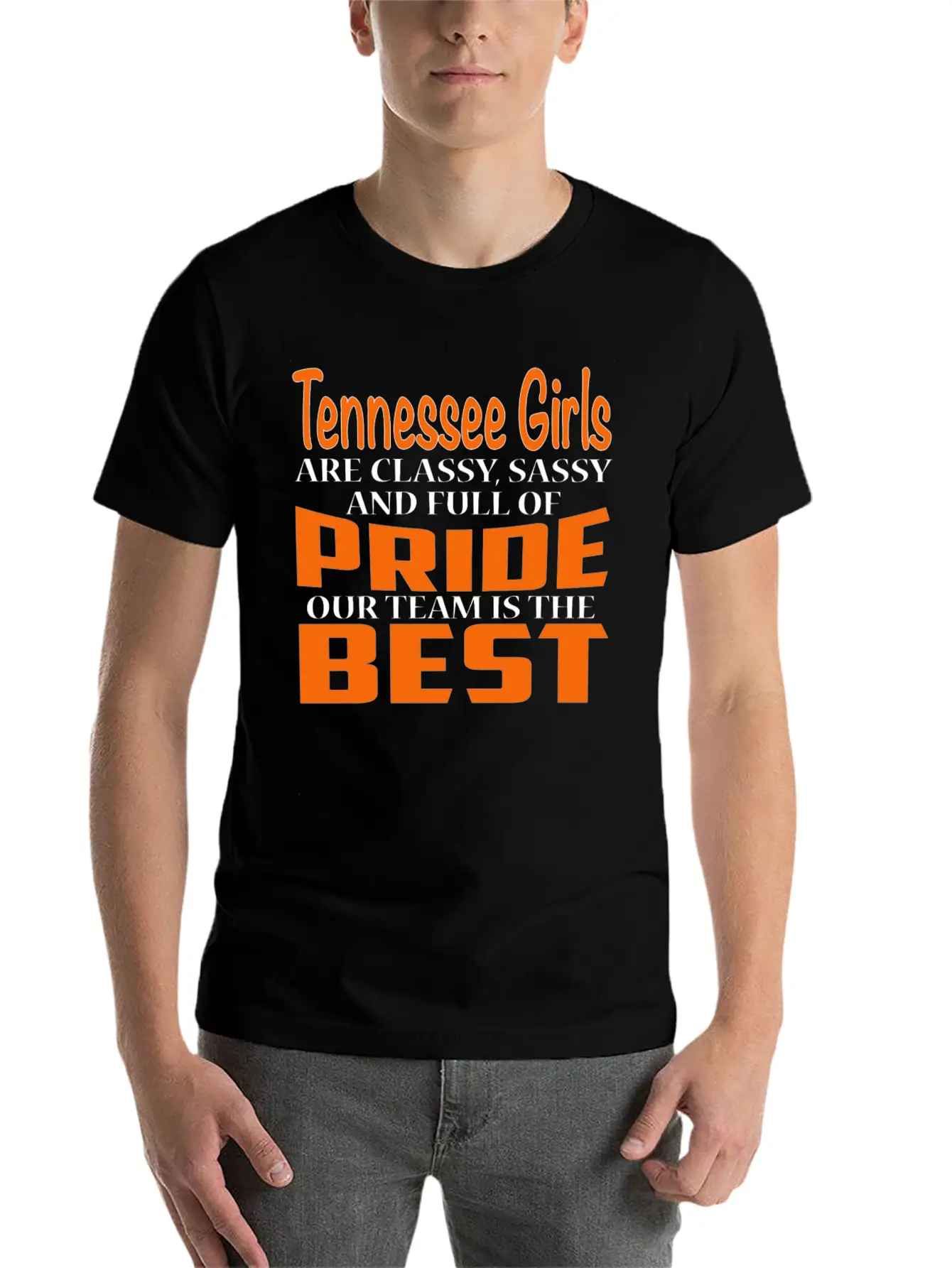 Tennessee Tennessee Girls Classy Sassy And Relaxed Everyday Tee – Lightweight And Durable Cotton