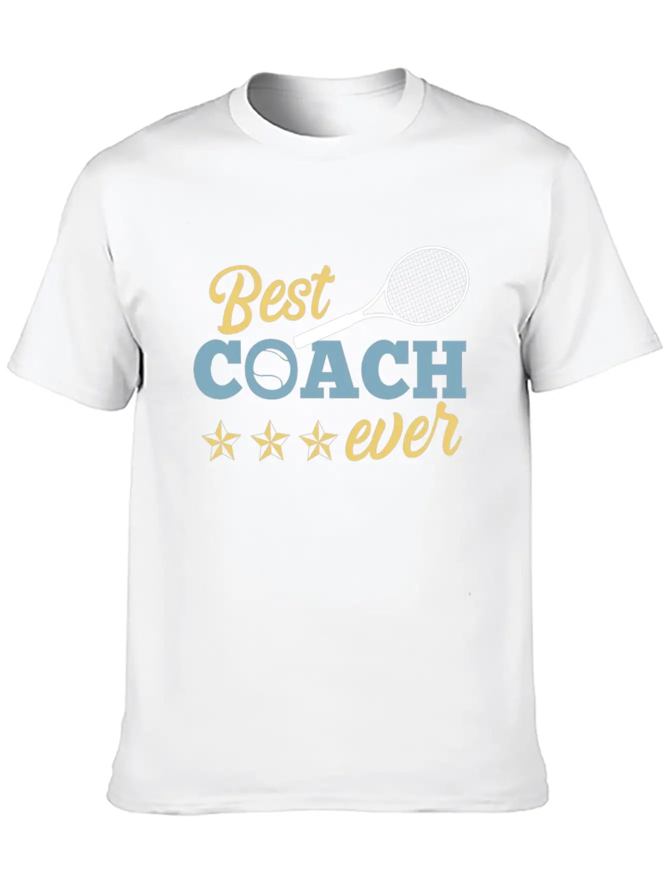 Tennis Coach Tennis Coach Gift Best Coach Basic Graphic T-Shirt – Daily Comfort In Soft Cotton