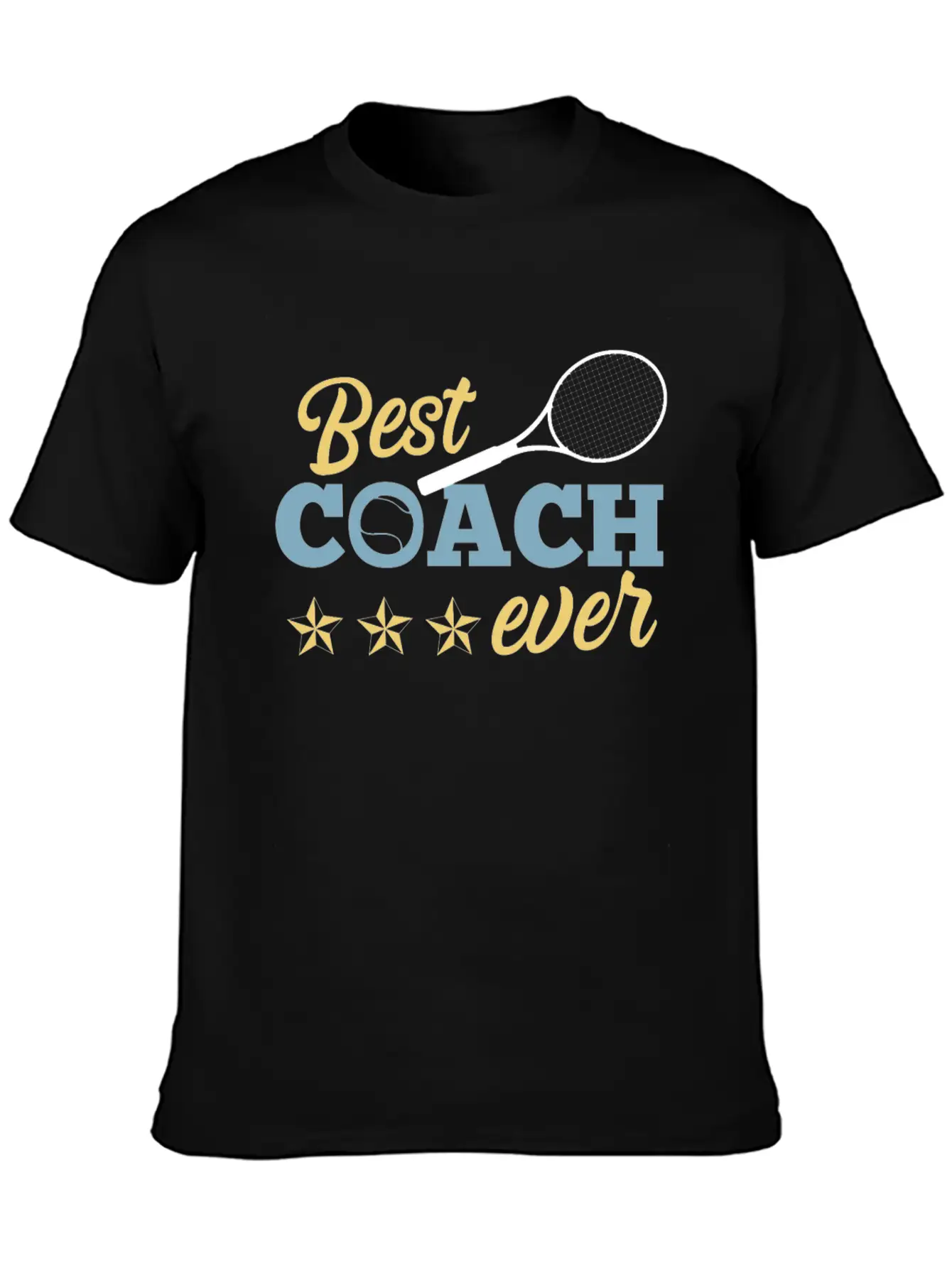 Tennis Coach Tennis Coach Gift Best Coach Basic Graphic T-Shirt – Daily Comfort In Soft Cotton