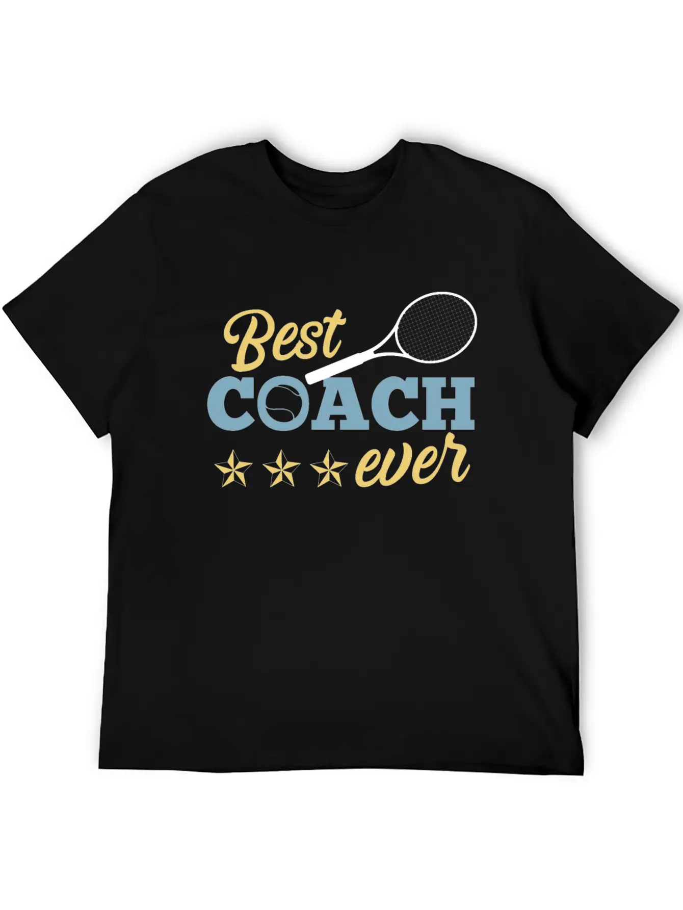 Tennis Coach Tennis Coach Gift Best Coach Basic Graphic T-Shirt – Daily Comfort In Soft Cotton
