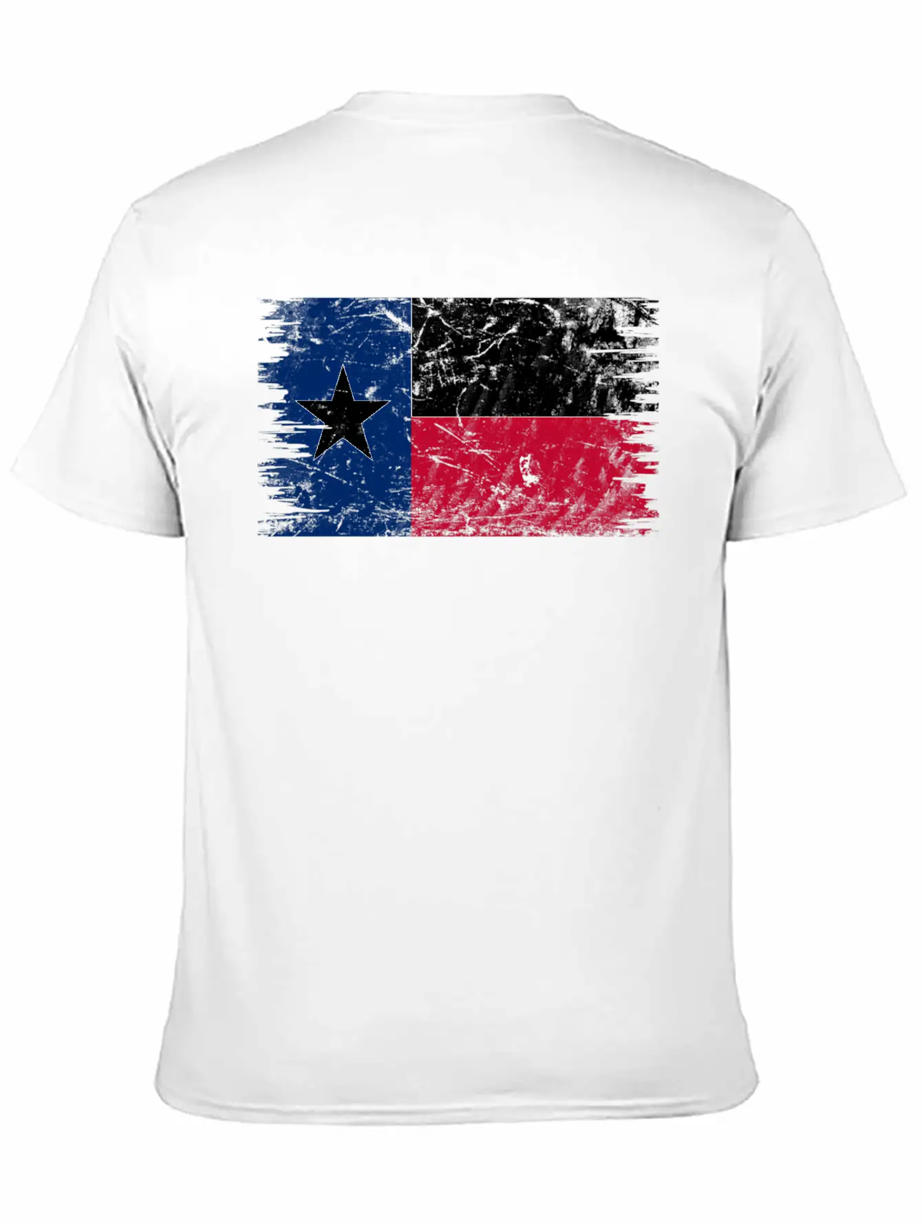 Texas Distressed State Flag Timeless Short Sleeve Tee – Comfy And Minimalist Design