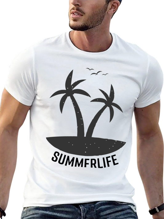 Summerlife Palm Tree Graphic Tee