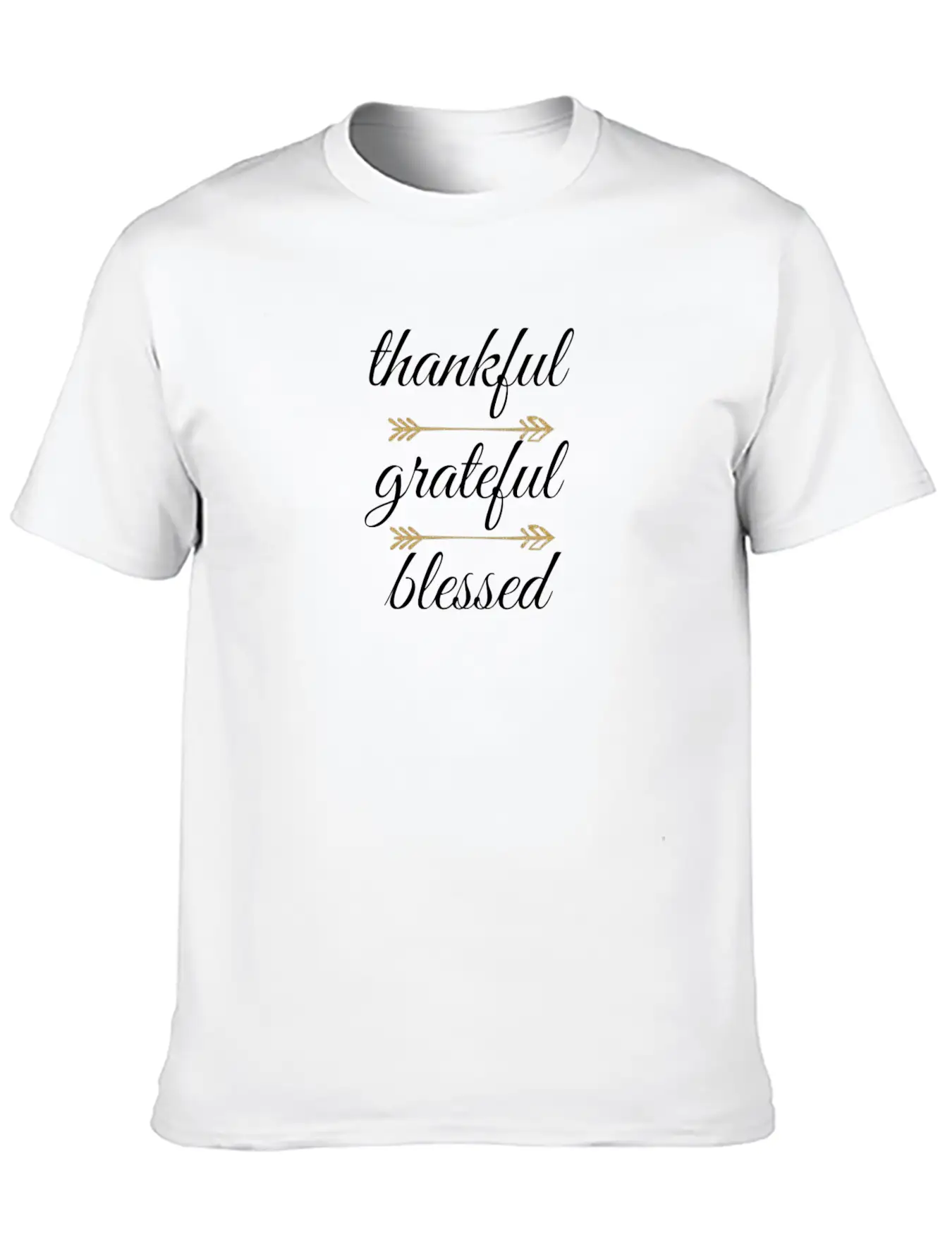 Thankful Basic Graphic T-Shirt – Daily Comfort In Soft Cotton