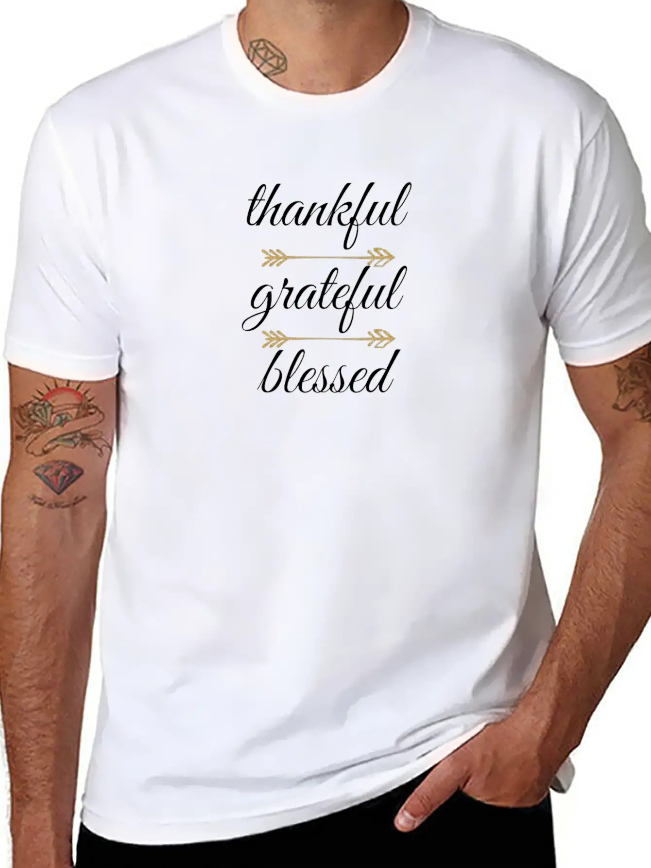 Thankful Basic Graphic T-Shirt – Daily Comfort In Soft Cotton
