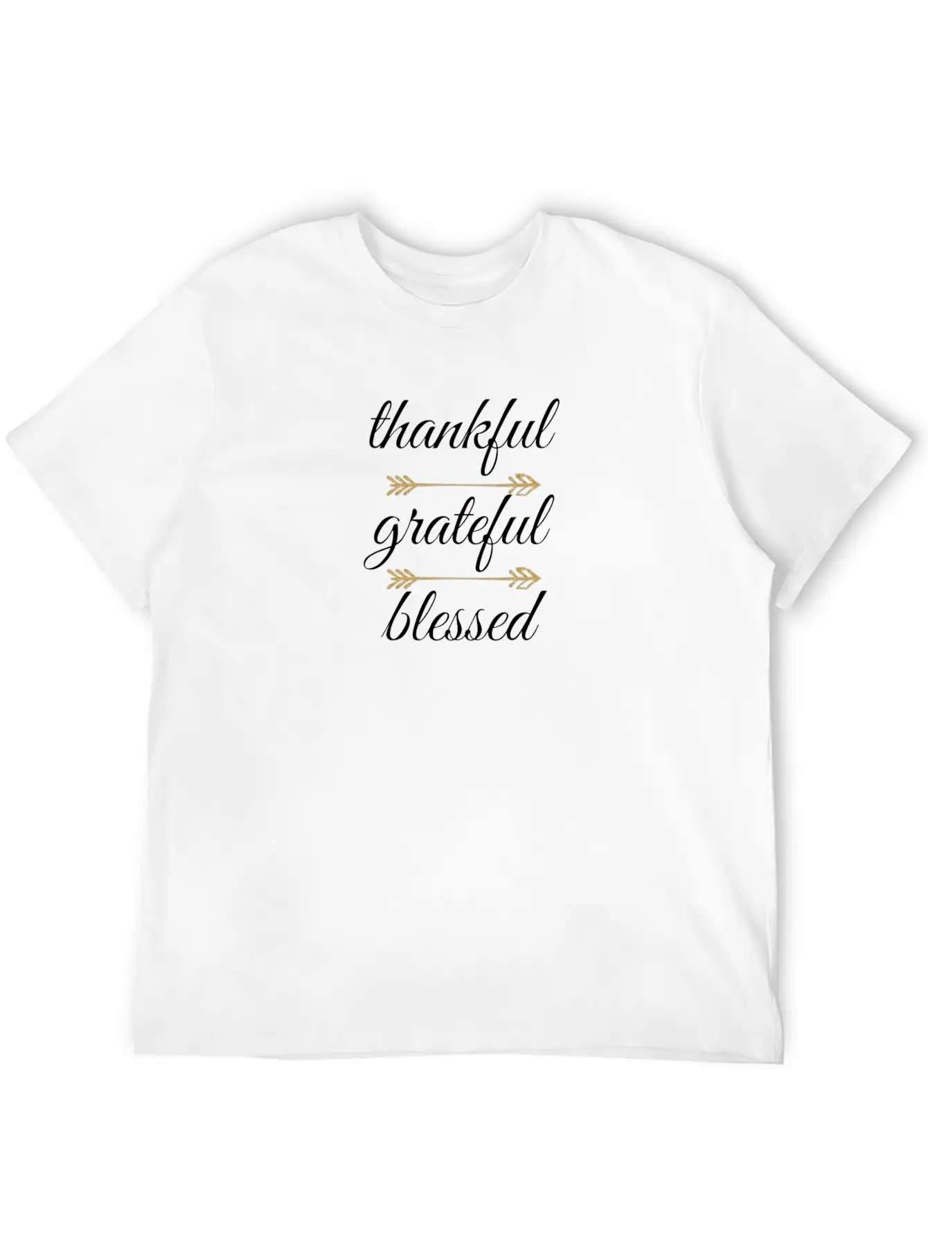 Thankful Basic Graphic T-Shirt – Daily Comfort In Soft Cotton