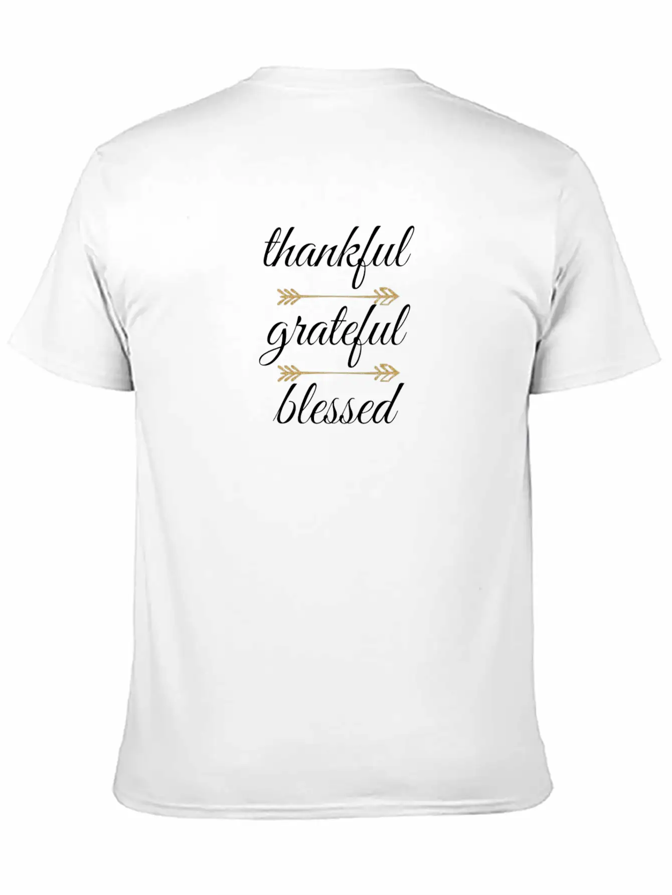 Thankful Basic Graphic T-Shirt – Daily Comfort In Soft Cotton