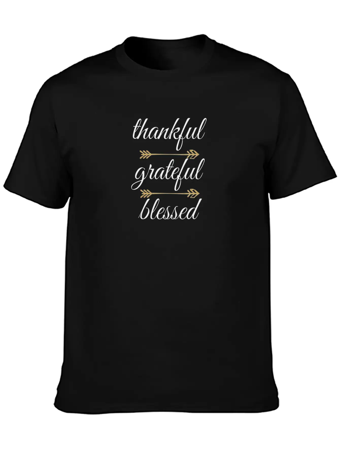 Thankful Basic Graphic T-Shirt – Daily Comfort In Soft Cotton