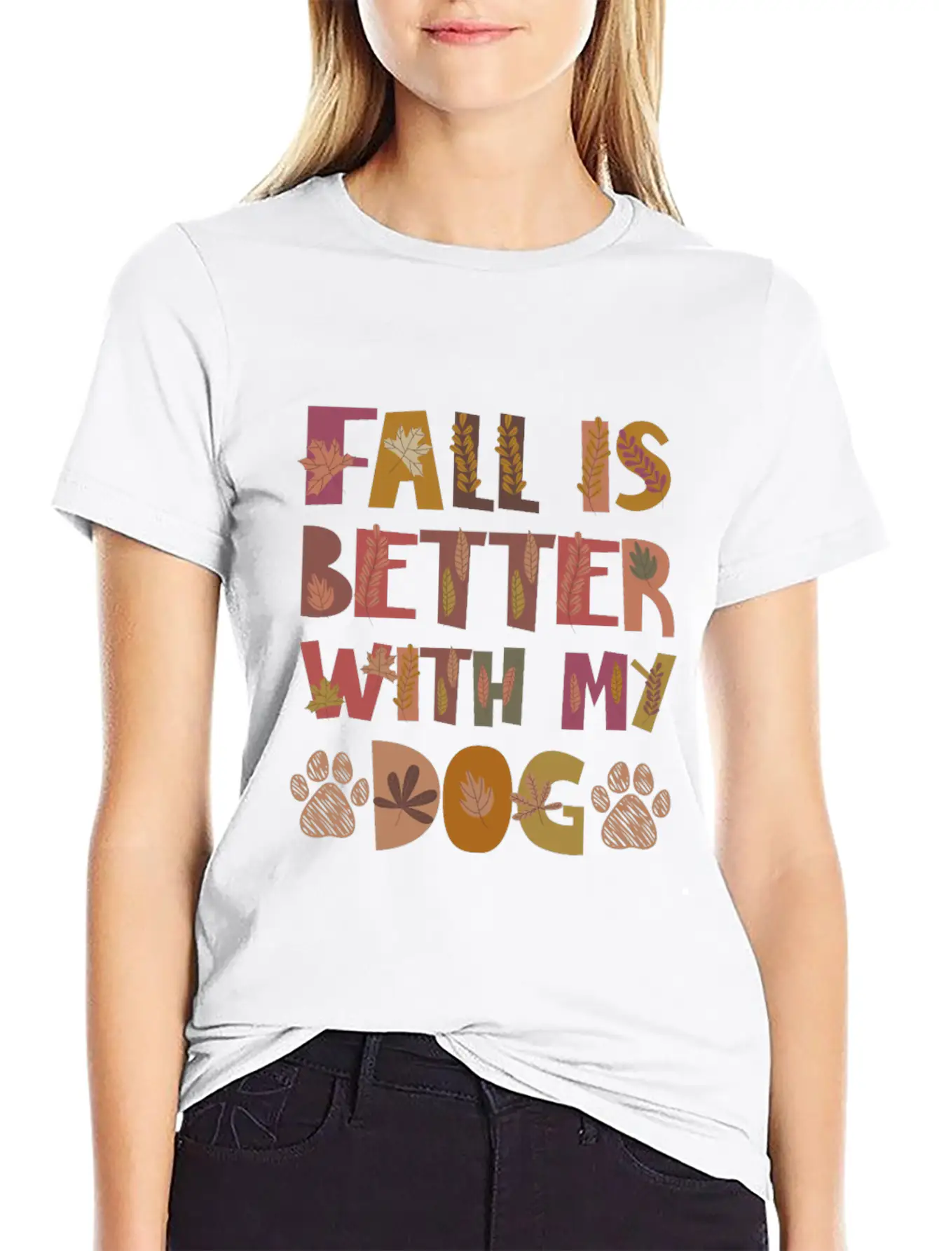 Thankful For My Dog Dogs Fall Gratitude Basic Graphic T-Shirt – Daily Comfort In Soft Cotton